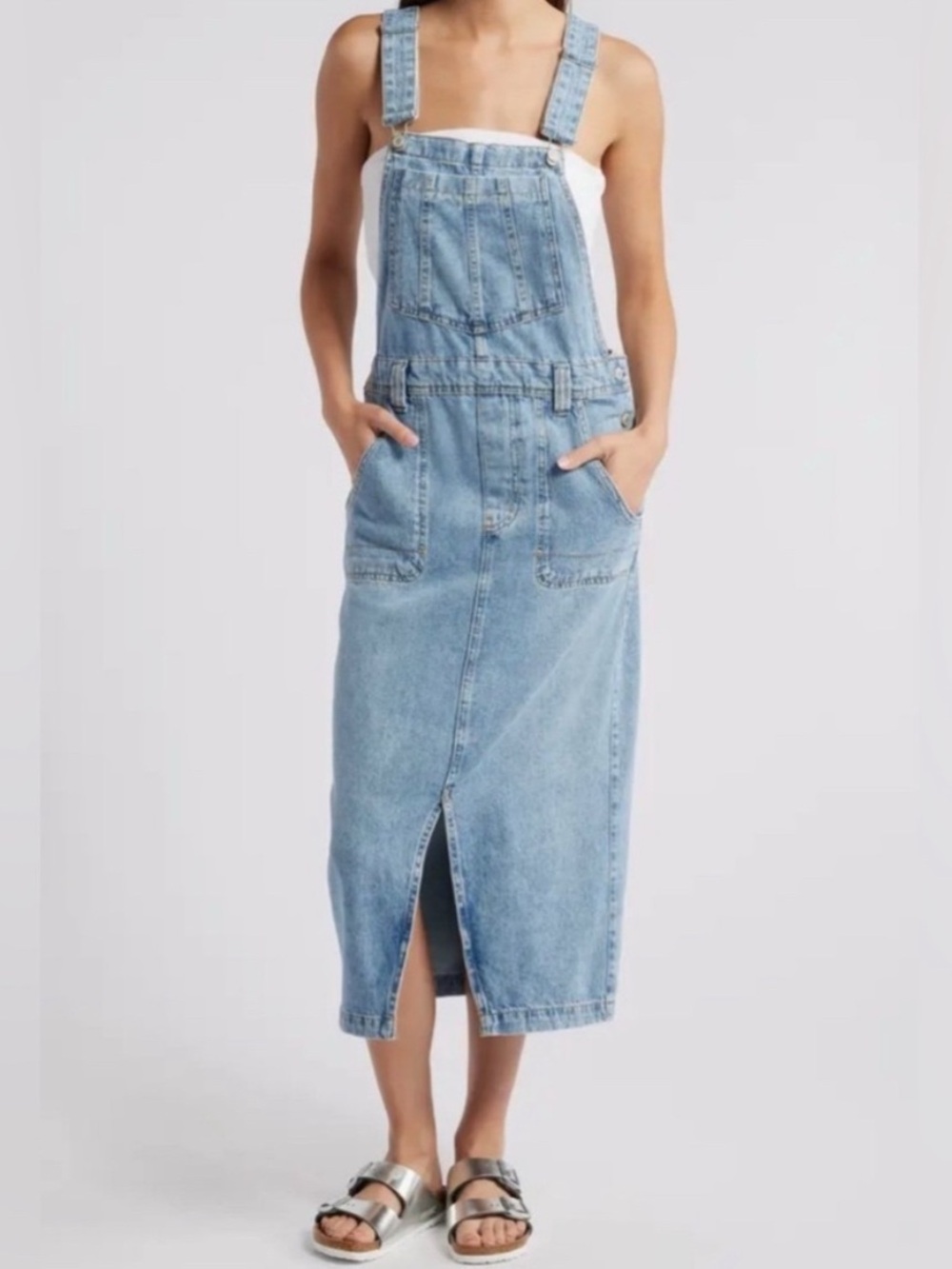 Free People Bardot Denim Skirtall